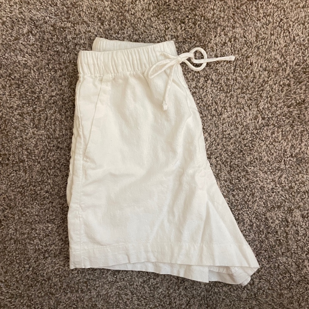 Abercrombie & Fitch Pull On Linen Shorts